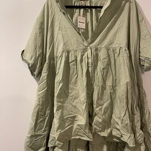 FREE PEOPLE green dress size M